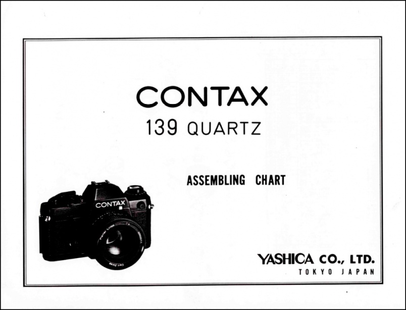 Contax 139 Assembly Chart
