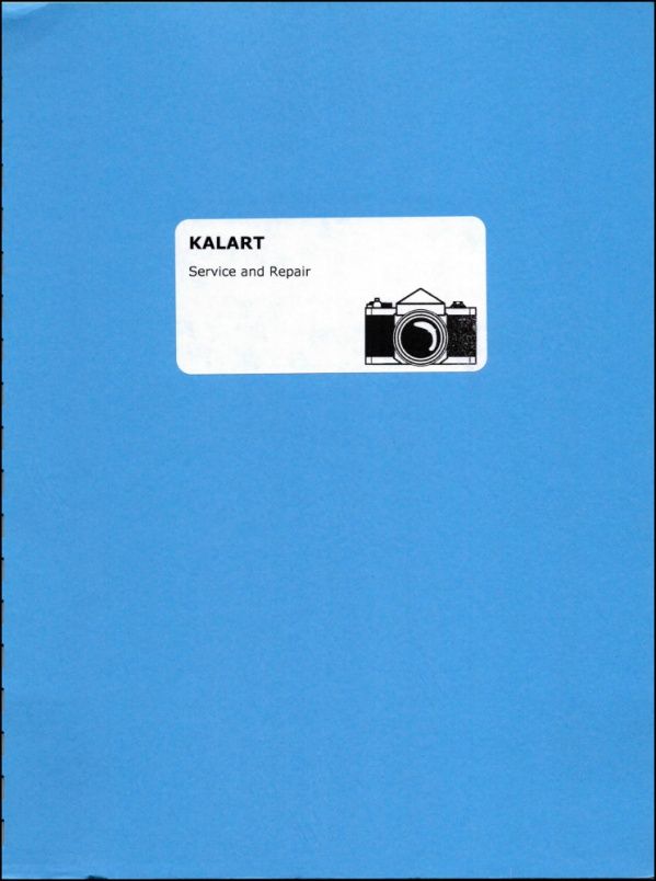 Kalart Products Service Manual