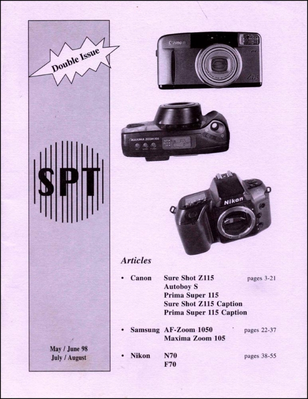 SPT Journal: May-June-July-August 1998