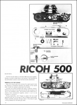 Ricoh 500 Repair Article