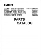 Canon EOS 350D Parts Catalog