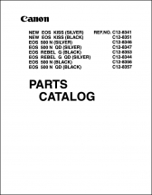 Canon EOS 500 N Parts List