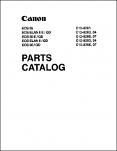 Canon EOS 50E Parts List