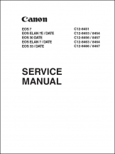 Canon EOS Elan-7 Service Manual