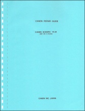 Canon Scoopic 16-M Service Manual