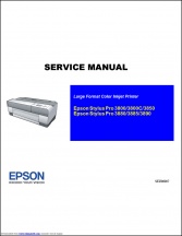 Epson Stylus Pro 3800-Series Service Manual