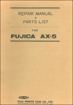 Fujica AX-5 Repair Manual