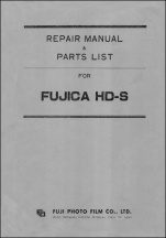 Fujica HD-S Repair Manual