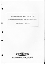 EBC Fujinon 16mm f2.8 Repair Manual