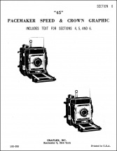 Graflex 4x5 Pacemaker Speed Graphic and Crown Graphic Service Manual