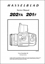 Hassleblad 201F - 202FA Service Manual