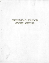 Hassleblad 500cm Service Manual