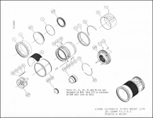 Kiron 28-105mm f3.2-4.5 Lens (Pentax K Mount) Parts Diagrams