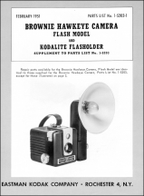 Kodak Brownie Hawkeye Flash Parts List
