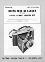 Kodak Tourist Parts List