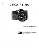 Leica R3 MOT Parts Diagrams