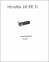 Minolta 16 EE II Parts Diagrams