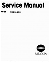 Minolta XG-M Service Manual