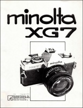 Minolta XG7 Repair Guide