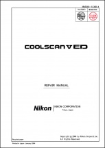 Nikon Coolscan V Film Scanner Service Manual