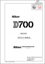 Nikon D700 Service Manual