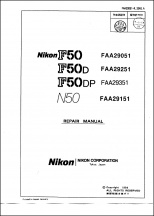 Nikon F50 and N50 Service Manual