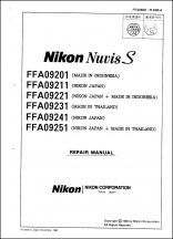 Nikon Nuvis-S Service Manual