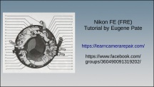 Nikon FE Resistor Repair Tutorial