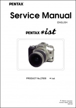 Pentax *ist Service Manual