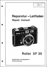 Rollei XF 35 Repair Manual
