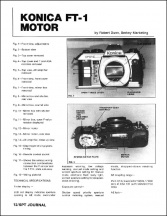 Konica FT-1 Motor Repair Article