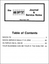 SPT Journal: March-April 1984