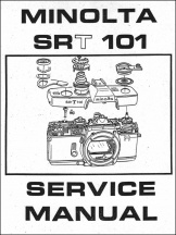Minolta SRT-101 Service Manual