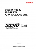 Sigma SD-10 Parts List