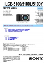 Sony A5100 Service Manual