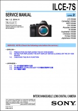 Sony a7S (ILCE-7S) Service Manual