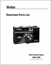 Vivitar 35EM Parts Diagrams
