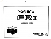 Yashica FRII Assembly Chart