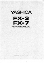 Yashica FX-3 and FX-7 Service Manual