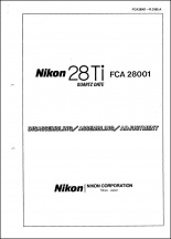 Nikon 28Ti Service Manual