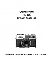 Olympus 35 DC Service Manual