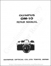 Olympus OM-10 Service Manual