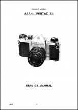 Pentax S3 Service Manual